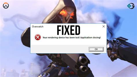 overwatch 2 your rendering device has been lost|overwatch 2 device lost error.